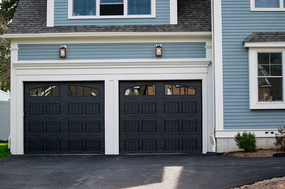 Black Garage Doors